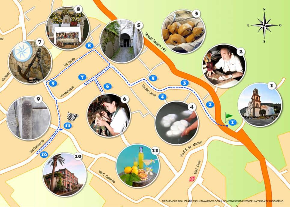Villino L'Aranceto Sorrentino Bed & Breakfast Meta Luaran gambar
